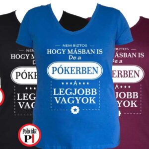 mások között pókeres női póló