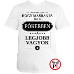 mások közt póker póló fehér