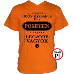 mások közt póker póló narancs