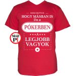 mások közt póker póló piros