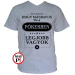 mások közt póker póló szürke