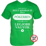 mások közt póker póló zöld