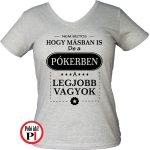 mások között pókeres női póló szürke