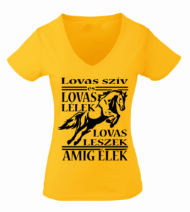 lovas póló citrom