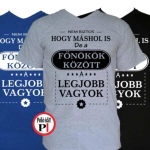 mások között főnök póló