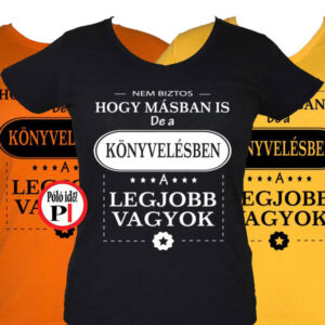 másban is könyvelő póló női