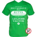 mások között kutyás póló zöld
