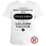 mások között lovas póló fehér