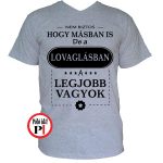 mások között lovas póló szürke