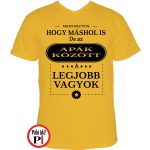 legjobb családi apa póló citrom