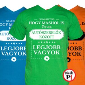 mások között autószerelő póló