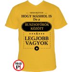 mások között buszsofőr póló citrom