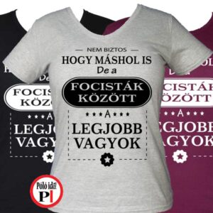 másban is focista póló női