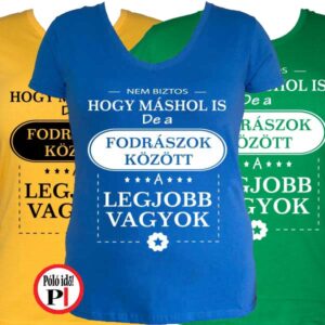 másban is fodrász póló női
