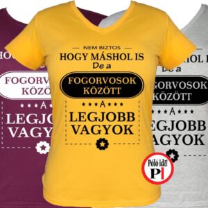 másban is fogorvos póló női
