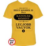 mások között katona póló citrom