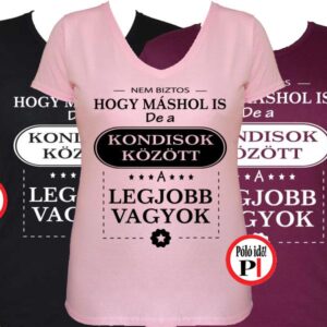 másban is kondis póló női