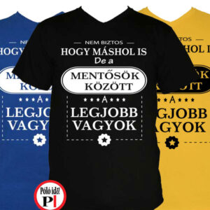 máshol is mentő póló