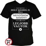 máshol is mentő póló fekete