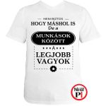 mások között munkás póló fehér