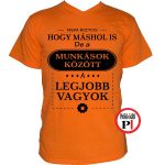 mások között munkás póló narancs