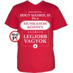 mások között munkás póló piros