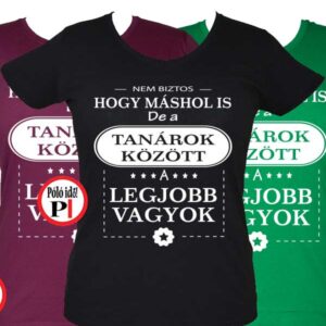 másban is tanár póló női