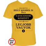 mások között táncos póló citrom