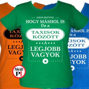 másban is taxis póló női