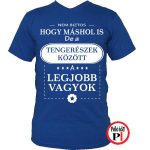 máshol is tengerész póló kék