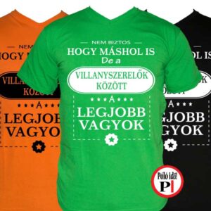 mások között villanyszerelő póló