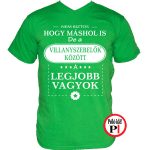 mások között villanyszerelő póló zöld