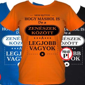 másban is zenekaros póló női
