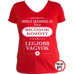 másban is biciklis póló női piros