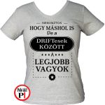 másban is driftes póló női szürke
