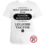 mások között edző póló fehér