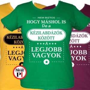 másban is kézilabdás póló női