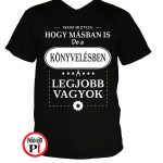 mások közt könyvelő póló fekete