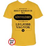 mások közt könyvelő póló citrom