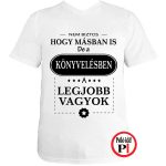 mások közt könyvelő póló fehér