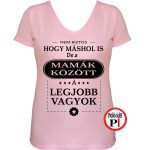 Mások között nagymama póló pink