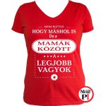 Mások között nagymama póló piros