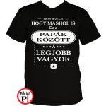 Mások között nagypapa póló fekete