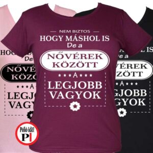 másban is nővér póló női