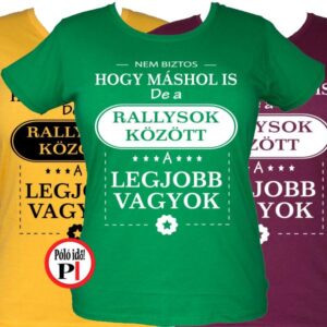 másban is rallys póló női