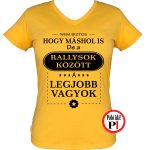 másban is rallys póló női citrom
