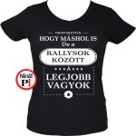 másban is rallys póló női fekete