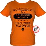 másban is rallys póló női narancs