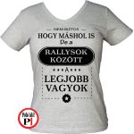 másban is rallys póló női szürke