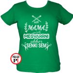 megvarrja családi nagymama póló zöld
